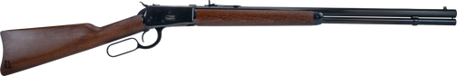 Heritage Mfg H9204424F1 92 Ranch Hand 44 Mag 12rd 24" Black Polished Octagon Barrel, Black Polished Alloy Steel Receiver,Fixed Hardwood Stock                                                           