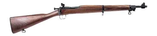 Crickett KSA1903 Mini 1903-A3 Springfield Replica Youth 22 LR 16.50" Black Threaded Barrel & Receiver, Walnut Fixed Stock                                                                               