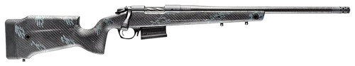 Bergara Rifles B14LM751CF B-14 Crest 300 Win Mag 5+1 22" Sniper Gray Cerakote 5 Contour Threaded Barrel, Sniper Gray Cerakote Steel Receiver, Black & Gray Sponge Fixed Carbon Fiber Stock             