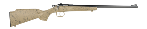 Crickett KSA2343 My First Rifle Gen2 22 LR 1rd 16.13" Blued Single Shot Barrel, Drilled & Tapped Receiver, Tan w/Black Webbing Fixed Synthetic Stock                                                    