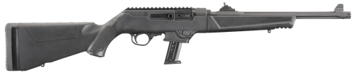 Ruger 19102 PC Carbine  9mm Luger 10+1 16.12" Black Fluted Threaded Barrel, Black Hard Coat Anodized Aluminum Receiver w/Picatinny Rail, Black Synthetic Stock, Right Hand                              