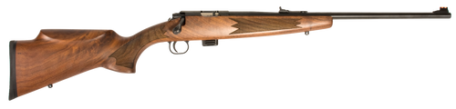 Crickett KSA20020 Model 722 Classic 22 LR 7+1 20" Blued Button Rifled Target Barrel, Blued Stainless Steel Receiver, Fixed Walnut Stock, Right Hand                                                     