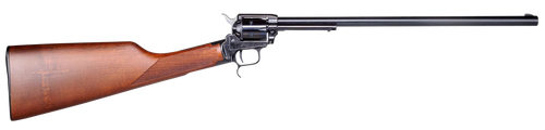 Heritage Mfg BR226B16 Rough Rider Rancher Full Size 22 LR 6rd 16.12" Black Steel Barrel Black Oxide Aluminum Alloy Frame Black Oxide Steel Receiver Walnut Fixed Stock Right Hand                       