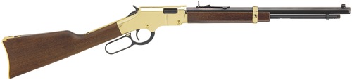 Henry H004Y Golden Boy  Youth 22 Short/ 22 Long/ 22 LR 12 LR/16 Short Capacity, 17" Barrel, Brasslite Metal Finish, American Walnut Stock, Right Hand                                                   