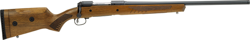 Savage Arms 57424 110 Classic Full Size 243 Win 4+1 22" Matte Black Threaded Barrel, Matte Black Drilled & Tapped Carbon Steel Receiver, Adj Comb & LOP Satin Walnut Stock, Right Hand                  