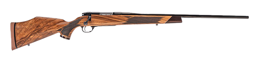 Weatherby MDX01N224WR4T Mark V Deluxe Varmintmaster 224 Wthby Mag Threaded Barrel, Drilled & Tapped Steel Receiver, Monte Carlo High Gloss Walnut Wood Stock                                            