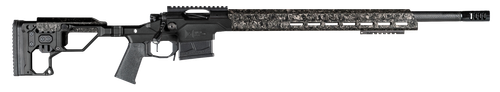Christensen Arms 8010301900 Modern Precision  6mm Creedmoor 24" Threaded Carbon Fiber Barrel 5+1, Black Nitride Finish, Black Anodized with Folding Stock, Polymer Grip                                 