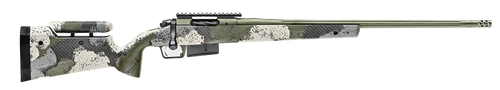 Springfield Armory BAW92465PRCGA 2020 WayPoint  6.5 PRC 3+1 24" Evergreen Camo Hybrid Profile w/Adjustable Cheek Comb Stock Mil-Spec Green Cerakote Right Hand                                          
