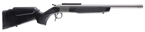 CVA CR4445S Scout Takedown 444 Marlin 1rd 22" Stainless Fluted Threaded Barrel, Stainless Steel Receiver w/Picatinny Rail, Adj Comb & LOP Black Synthetic Stock                                         