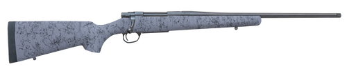 Howa HHSSL308GRY 1500 Superlite Gen2 Full Size 308 Win 3+1 20" Black Threaded Barrel, Matte Blue Steel Drilled & Tapped Receiver, Gray w/Black Webbing HS Precision Synthetic Stock, Right Hand         
