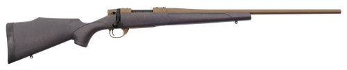 Weatherby VWB65PPR4T Vanguard Weatherguard 6.5 PRC 3+1 24" Barrel, Burnt Bronze Cerakote Metal Finish, Bronze Webbed Black Fixed Monte Carlo Stock                                                      