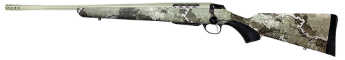 Tikka JRTXVA419 T3x Lite 6.5 PRC 3+1 24.30" Fluted/Threaded, Desert Verde Cerakote Barrel/Rec, Veil Alpine Synthetic Stock, Interchangeable Grip, Muzzle Brake Left Hand                                
