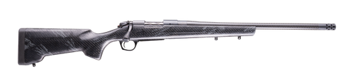 Bergara Rifles B14S1215CF B-14 Cima CF 25 Creedmoor 4+1 20" Carbon Fiber CURE Threaded Barrel, Sniper Gray Cerakote Steel Drilled & Tapped Receiver, Carbon Fiber w/Black & Gray Sponge Accents RTM Spor