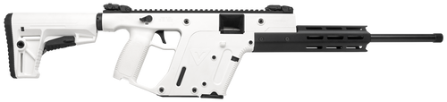 Kriss USA KV22CAP00 Vector CRB Gen2 Full Size 22 LR 10+1 Black Nitride Threaded Barrel, Alpine Cerakote Picatinny Rail Aluminum Receiver, Alpine White 6 Position Collapsible Synthetic Stock, Alpine Po