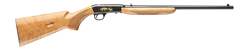 Browning 021051102 SA-22  Full Size 22 LR 10+1 19.38" Blue Polished Steel Barrel, Gray w/Gold Scroll Engraving Steel Receiver, Grade V Birds Eye Maple Fixed Stock, Ambidextrous                        
