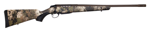 Tikka JRTXVW319 T3x Lite 6.5 PRC 3+1 24.30" Fluted/Threaded, Midnight Bronze Cerakote Barrel/Rec, Veil Wideland Synthetic Stock, Interchangeable Grip, Muzzle Brake                                     