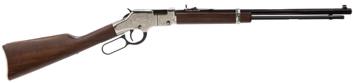 Henry H004SE Silver Eagle  Full Size 22 Short/ 22 Long/ 22 LR (16 LR/21 Short) 20" Blued Barrel, Nickel-Plated Metal Finish, American Walnut Stock Right Hand                                           