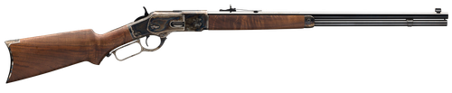 Winchester Guns 534228141 Model 1873 Sporter 45 Colt (LC) 14+1 Cap 24" Octagon Barrel Color Case Hardened Rec Satin Oiled Walnut Fixed Pistol Grip Stock Right Hand (Full Size)                         