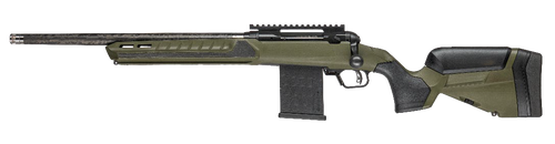Savage Arms 32944 110 UltraLite Predator 6.5 Creedmoor 10+1 18" Carbon Fiber Barrel, Arca Rail Forend, Hunter Green AccuStock w/AccuFit V2 Synthetic Stock, Left Hand                                   