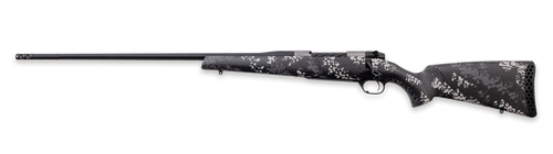 Weatherby MBT20N7MMPL6B Mark V Backcountry Guide TI 7mm PRC 3+1 24" Graphite Black Cerakote Fluted Threaded Barrel, Titanium Drilled & Tapped Receiver, Black w/Carbide Black Accents Fixed Peak 44 Blac