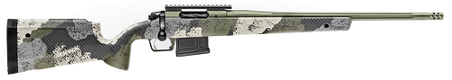 Springfield Armory BAW9206CMG Model 2020 WayPoint  6mm Creedmoor 5+1 Cap 20" Mil-Spec Green Cerakote Rec/Barrel Evergreen Camo Carbon Fiber Hybrid Profile with M-LOK Stock Right Hand (Full Size)      