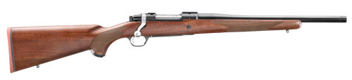 Ruger 67101 Hawkeye Hunter 6.5 Creedmoor 4+1 16.60" Satin Blued Threaded Barrel, Satin Blued Steel Receiver w/Integral Scope Mount, American Walnut Fixed Stock, Right Hand                             