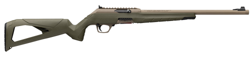 Winchester Repeating Arms 521159102 Wildcat SR 22 LR 10+1 16.50" Flat Dark Earth Threaded Barrel, Flat Dark Earth Picatinny Rail Polymer Receiver, Adj Cheek Piece & LOP OD Green Synthetic Stock       