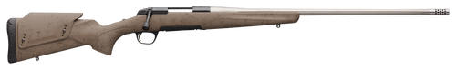 Browning 035513297 X-Bolt Western Hunter 300 PRC 3+1 26" MB Matte Blued Spider Webbed Flat Dark Earth Cerakote Hard Core Fiber-Fusion with Adjustable Comb Stock Right Hand (Full Size)                 