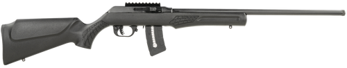 Rossi RS22W2111-TH RS22  Semi-Auto 22 WMR 10+1 21" Threaded Barrel, Black, Fixed Synthetic Stock                                                                                                        
