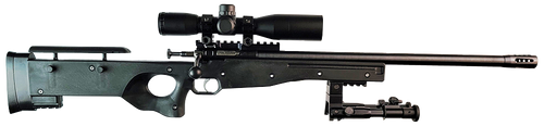 Crickett KSA2159 CPR Complete Package Youth 22 LR 1rd 16.12" Threaded Bull Barrel W/Muzzle Brake, Adjustable Cheek Comb Synthetic Stock, 10 3/8"-11 1/8" LOP, Integrated Buttstock & Forend Crickettinny
