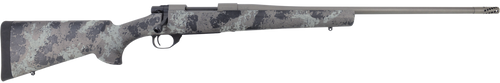 Howa HMFN300BLKGL 1500 Fence Line 300 AAC Blackout 5+1 16.25" Tungsten Cerakote Threaded Barrel, Tungsten Cerakote Aluminum Drilled & Tapped Receiver, Gray Light Camo Fixed Synthetic Stock, Right Hand