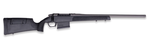 Weatherby 3WR04338WR4T 307 Range SF 338 WBY RPM 5+1 24" Tungsten Cerakote Heavy Threaded Barrel, Tungsten Cerakote Steel Drilled & Tapped Receiver, Black Adj Cheek Piece & LOP Synthetic Stock         