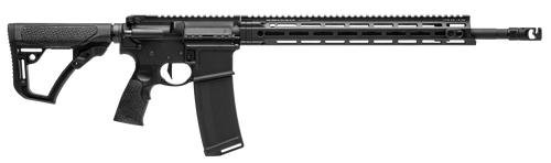 Daniel Defense 0212816541047 DDM4 V7 Pro 5.56x45mm NATO 30+1 18" Threaded Heavy Barrel w/Muzzle Climb Mitigator, Black Hard Coat Anodized Receiver, 6 Position Stock w/SoftTouch Overmolding            