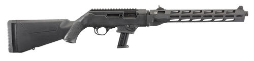 Ruger 19115 PC Carbine  9mm Luger 17+1 16.12" Threaded/Fluted Barrel, Type III Hard Coat Anodized Aluminum Receiver, M-LOK Accessory Slots, Optics Ready                                                