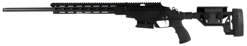 Tikka JRTAC416L T3x Tac A1 308 Win 10+1 24" Barrel, Black Metal Finish, Black Fixed with Aluminum Bedding Stock, Polymer Grip Left Hand                                                                 