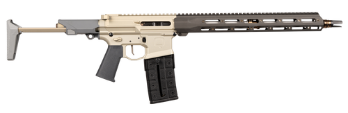Q LLC  Honey Badger *CA Compliant 5.56 NATO 16" Clear Anodized Cerakote Aluminum Receiver w/Picatinny Rail, M-LOK Handguard, Black Polymer Stock, Black Polymer Grip                                    