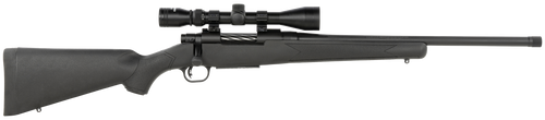 Mossberg 28212 Patriot  Full Size 400 Legend 4+1 20" Matte Blued Fluted Threaded Barrel, Drilled & Tapped Matte Blued Stainless Steel Receiver, Black Fixed Synthetic Stock 3-9x40mm Duplex, Right Hand 