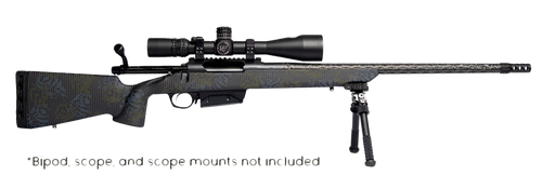 Horizon Firearms RF019C392216C20 Vandal Carbon II 7mm PRC 22" Black Fluted Barrel, Black Drilled & Tapped Receiver, Black Iota EKO X Carbon Fiber Stock                                                 