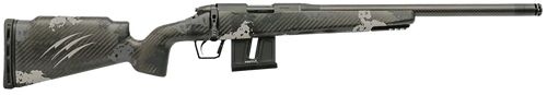 Fierce Firearms FRR22LR18BP Carbon Razor 22 LR 10+1 18" Black Cerakote C3 Carbon Fiber Threaded Barrel, Black Cerakote Drilled & Tapped Steel Receiver, LR Raised Negative Comb Phantom Camo Carbon Fibe