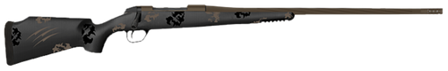Fierce Firearms TWTROG7PRC22BT Twisted TI Rogue 7mm PRC 22" Black Cerakote Steel Threaded Barrel, Black Cerakote Drilled & Tapped Titanium Receiver, LR Negative Comb Trophy Camo Carbon Fiber Stock    
