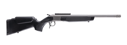 CVA CR4434S Cascade Takedown 223 Rem 1rd 20" Matte Stainless Steel Threaded Barrel & Receiver w/Picatinny Rail, Black Synthetic Stock                                                                   