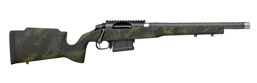 Proof Research 151396 Elevation MTR 2.0 6.5 PRC 3+1 20" Carbon Fiber Match Grade Threaded Barrel, Black Receiver w/Picatinny Rail, Midnight Camo Proof Fixed Carbon Fiber Stock, Right Hand             