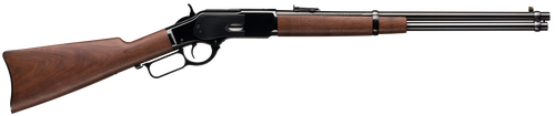 Winchester Repeating Arms 534255140 Model 1873 Carbine Full Size 44-40 Win 10+1 20" Brushed Polish Blued Sporter Barrel, Brushed Polish Blued Steel Receiver, Black Walnut Straight Grip Stock          