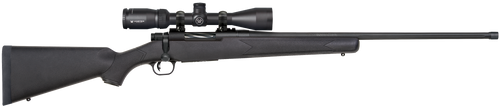 Mossberg 28246 Patriot w/Optic 450 Bushmaster 4+1 20" Matte Blued Threaded Barrel, Matte Blued Drilled & Tapped Receiver, Fixed Black Synthetic Stock, Vortex Crossfire II 3-9x40mm                     