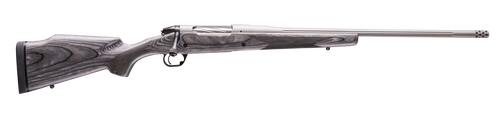 Bergara Rifles BPR40-375HH Premier Platinum Stalker Full Size 375 H&H Mag 3+1 22" Titanium Cerakote Fluted Threaded Barrel, Titanium Cerakote Stainless Steel Drilled & Tapped Receiver, Gray Pepper Fix