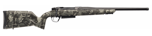 Christensen Arms 801-15056-01 Evoke Hunter 22 Creedmoor 4+1 20" Black Cerakote Threaded Barrel, Receiver & Forend w/Picatinny Rail, Brush Camo Fixed Synthetic Stock                                    