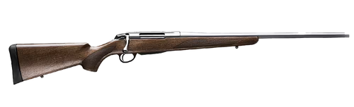 Tikka JRTXA71822MT T3x Hunter Full Size 270 Win 3+1 22.40" Matte Stainless Fluted Threaded Barrel, Matte Drilled & Tapped Stainless Steel Receiver, Fixed Oiled Walnut Wood Stock, Right Hand           