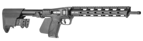 Smith & Wesson 14528 M&P FPC *CA Compliant 10mm Auto 10+1 16.25" Black Oxide Barrel, Black Anodized Aluminum Receiver w/Picatinny Rail, M-LOK Handguard, Side Folding w/Mag Storage Black Polymer Stock 