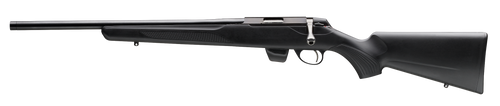 Tikka JRT1X409 T1X MTR Full Size 17 HMR 10+1 20" Black Threaded Barrel, Black Drilled & Tapped Stainless Steel Receiver, Black Fixed Synthetic Stock, Left Hand                                         