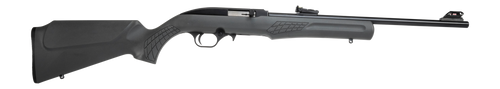 Rossi RS22L1811G RS22  22 LR 10+1 18" Black Matte Barrel, Black Aluminum 3/8" Dovetail Receiver, Fixed Gray Synthetic Stock                                                                             